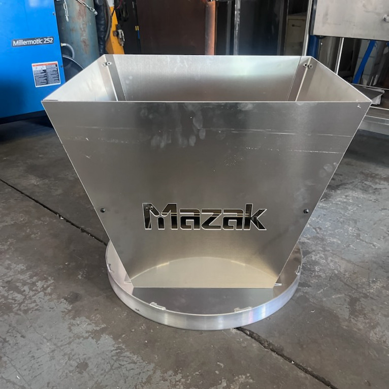 Custom Chip Bucket Custom Chip Bucket, finished